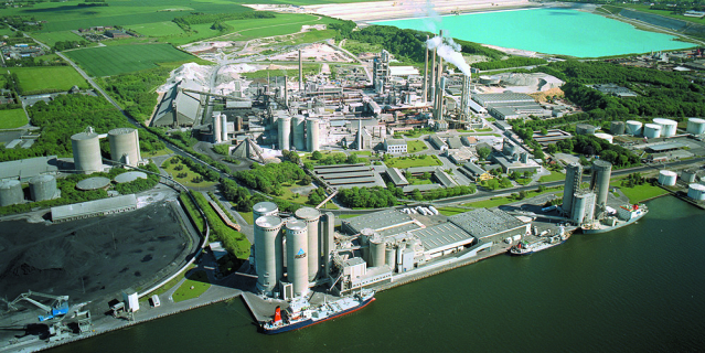 Cement plant Aalborg, Denmark
