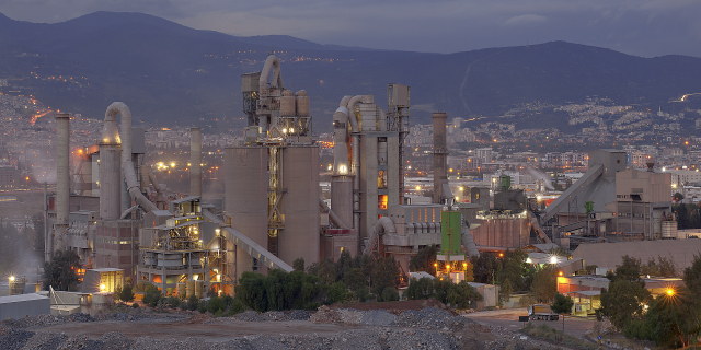 Cement plant Izmir, Turkey