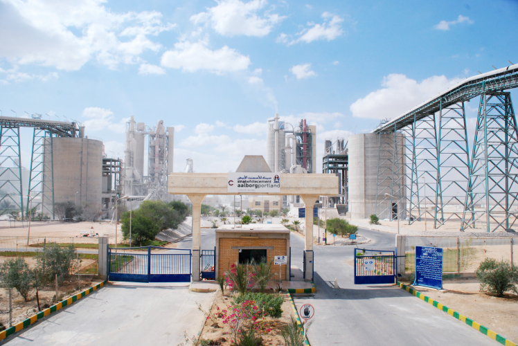 Sinai White Cement plant at El Arish