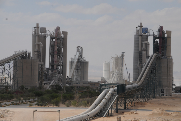 Sinai White Cement plant at El Arish